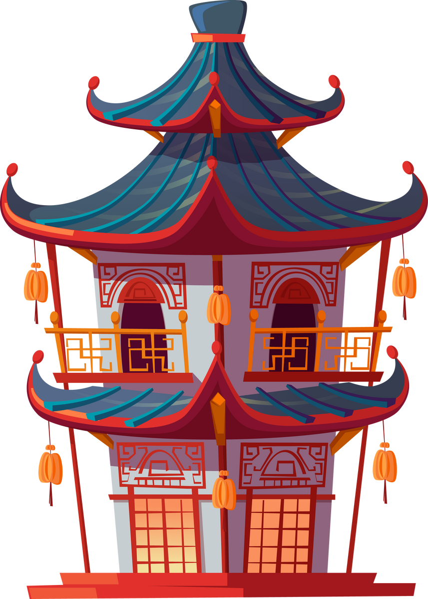 Traditional chinese pagoda